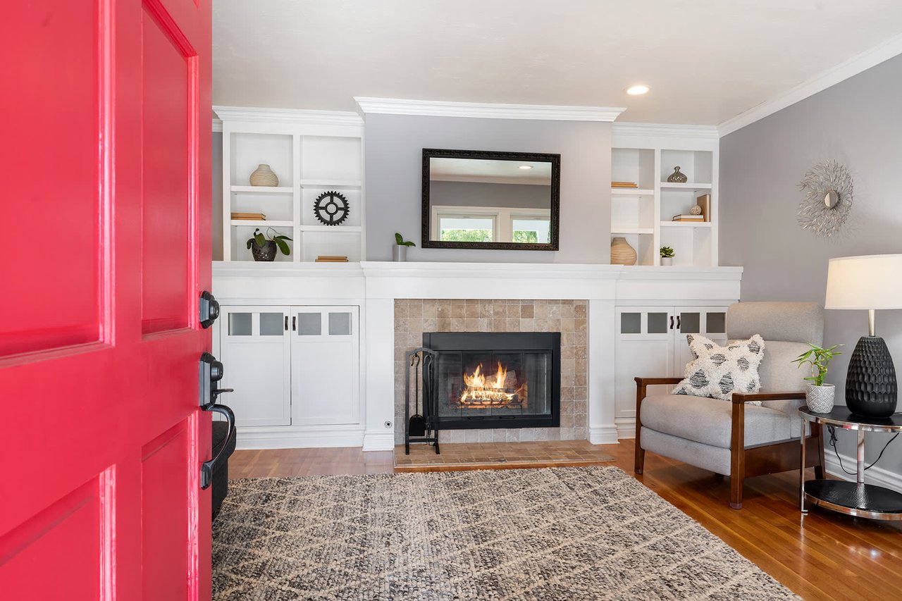 View of main duplex unit living room