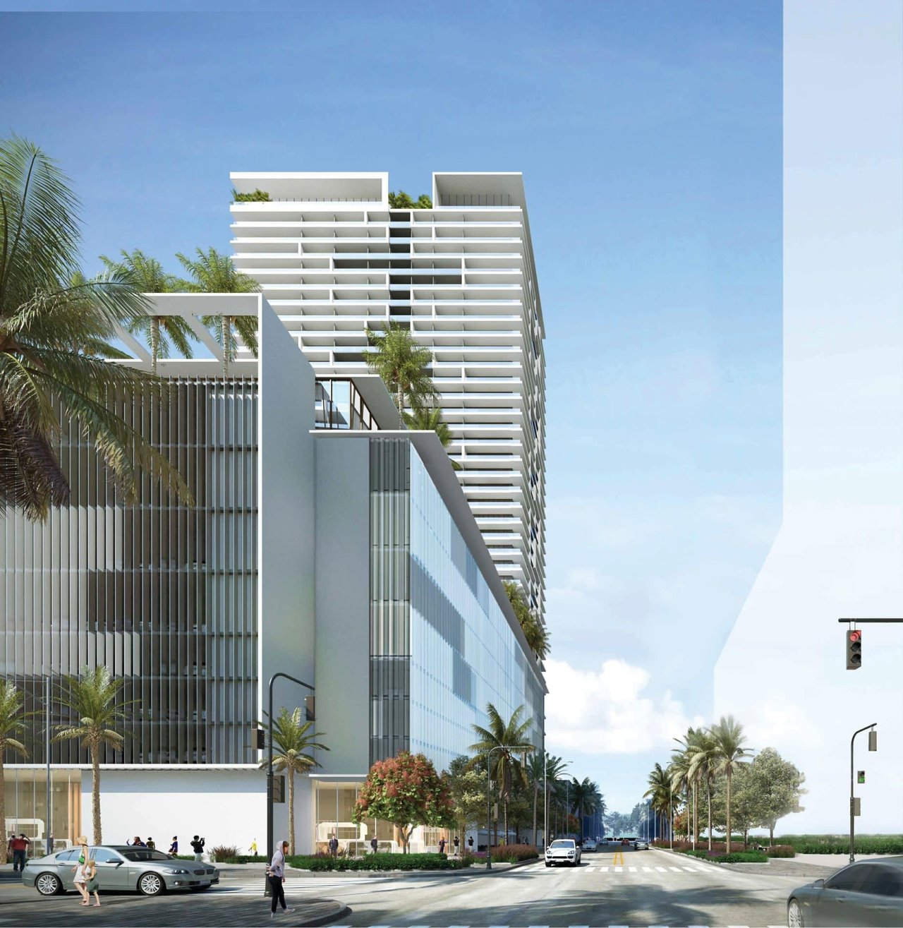 July 2024 - Lights Turned On at 588-Unit Forma as Completion Approaches