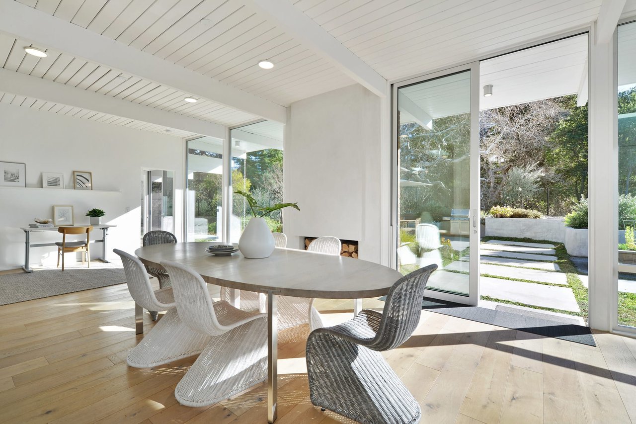 Dining room of a Saratoga home that was sold by Tracy Pina, Silicon Valley Realtor.