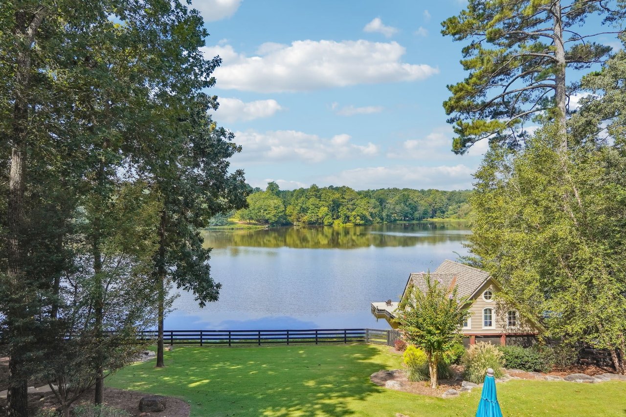 Quiet Listing: Elegant Lakefront Estate on 3 Acres in Alpharetta Georgia - Serene Views & Modern Luxuries Await
