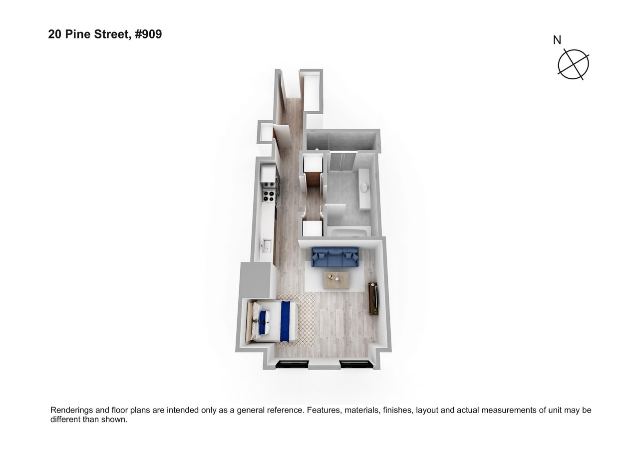 20 Pine Street, Apt 909