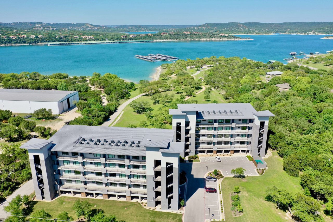 Waterfall on Lake Travis