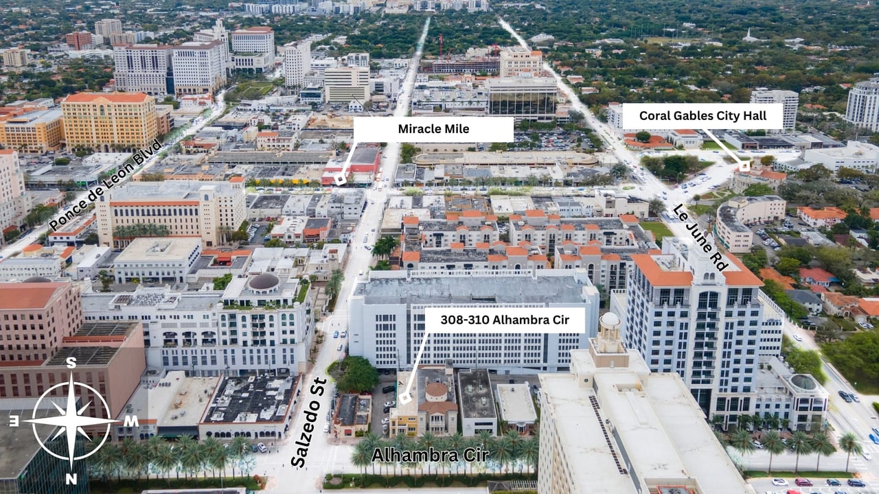 1,990 SF Office Space for Lease in Coral Gables