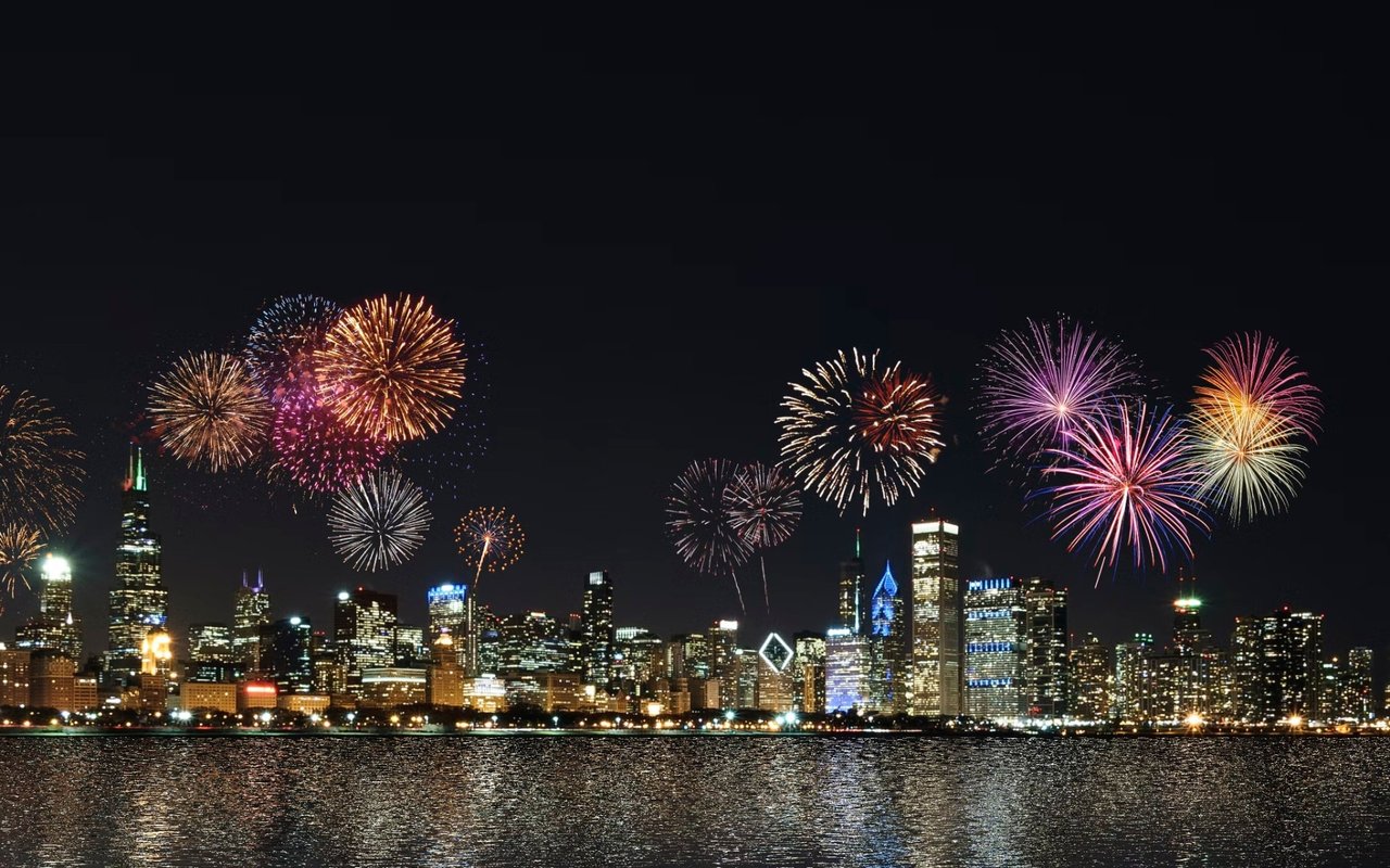 Chicago and Suburb 2010 4th of July Fireworks Schedule