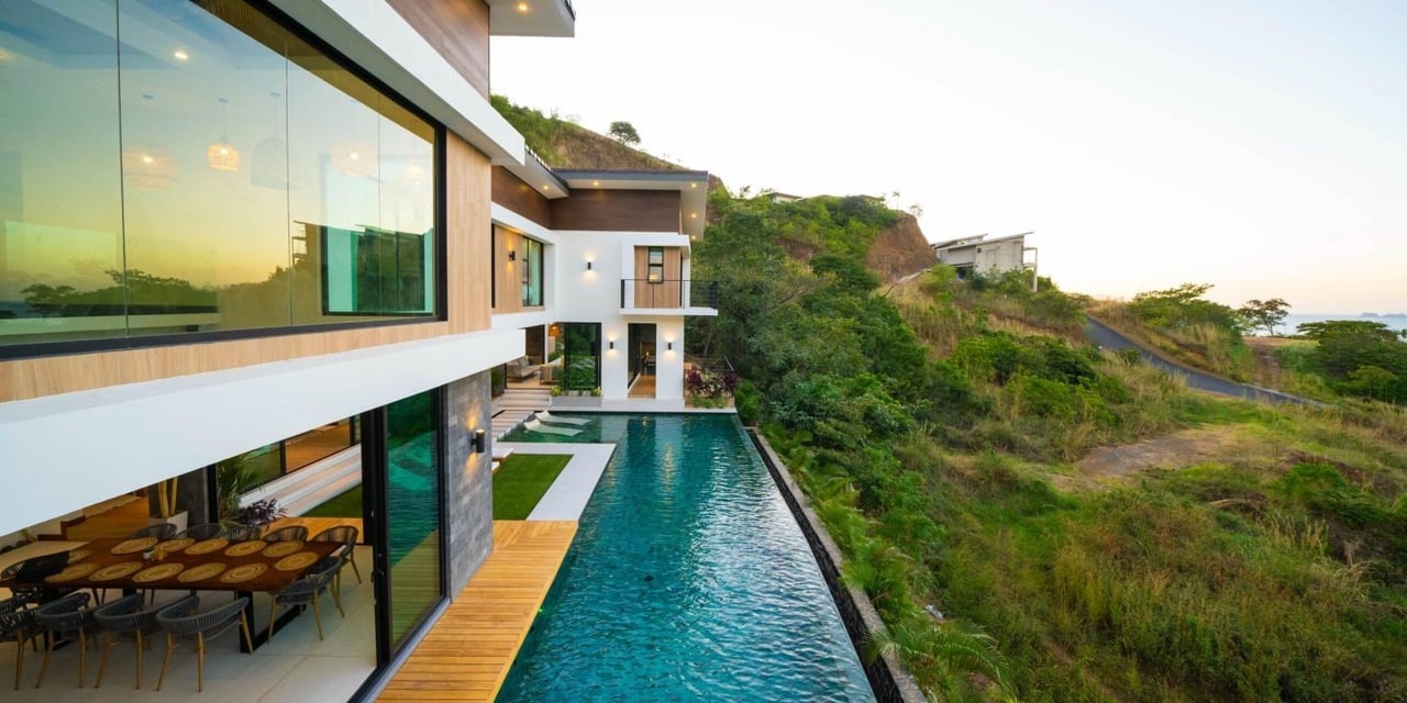 Modern Ocean View Masterpiece, Flamingo, Guanacaste