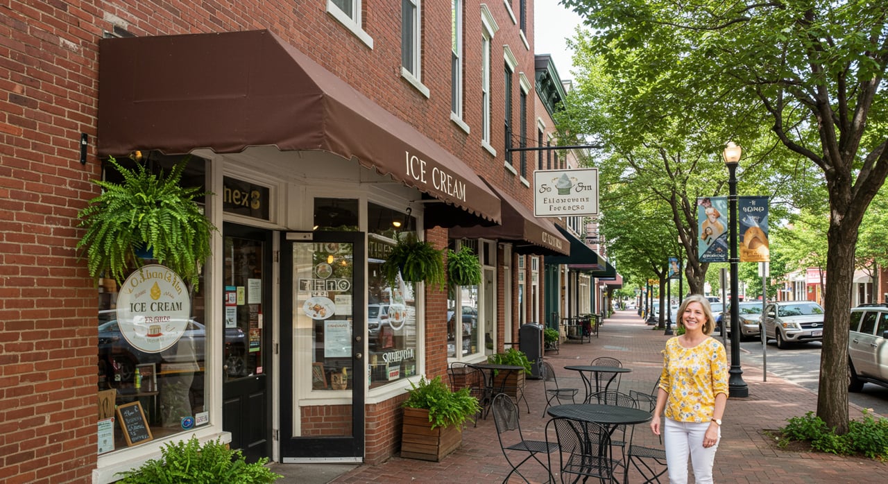 Ice Cream Parlor Tour - Downtown Southern Pines