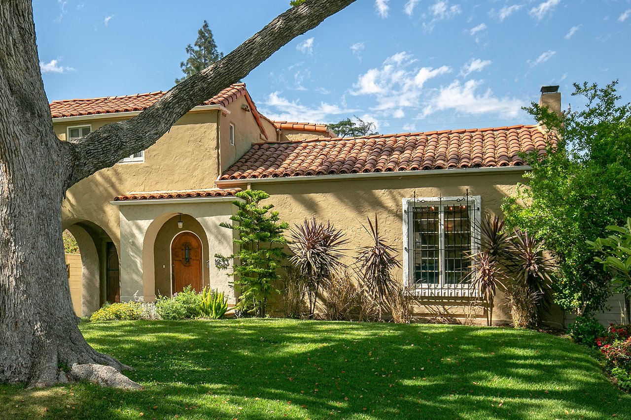 Spanish Colonial Revival Home on Picturesque Tree-Lined Street