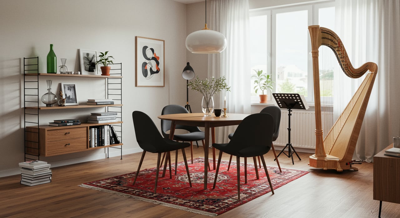 FROM HARP TO REAL ESTATE
