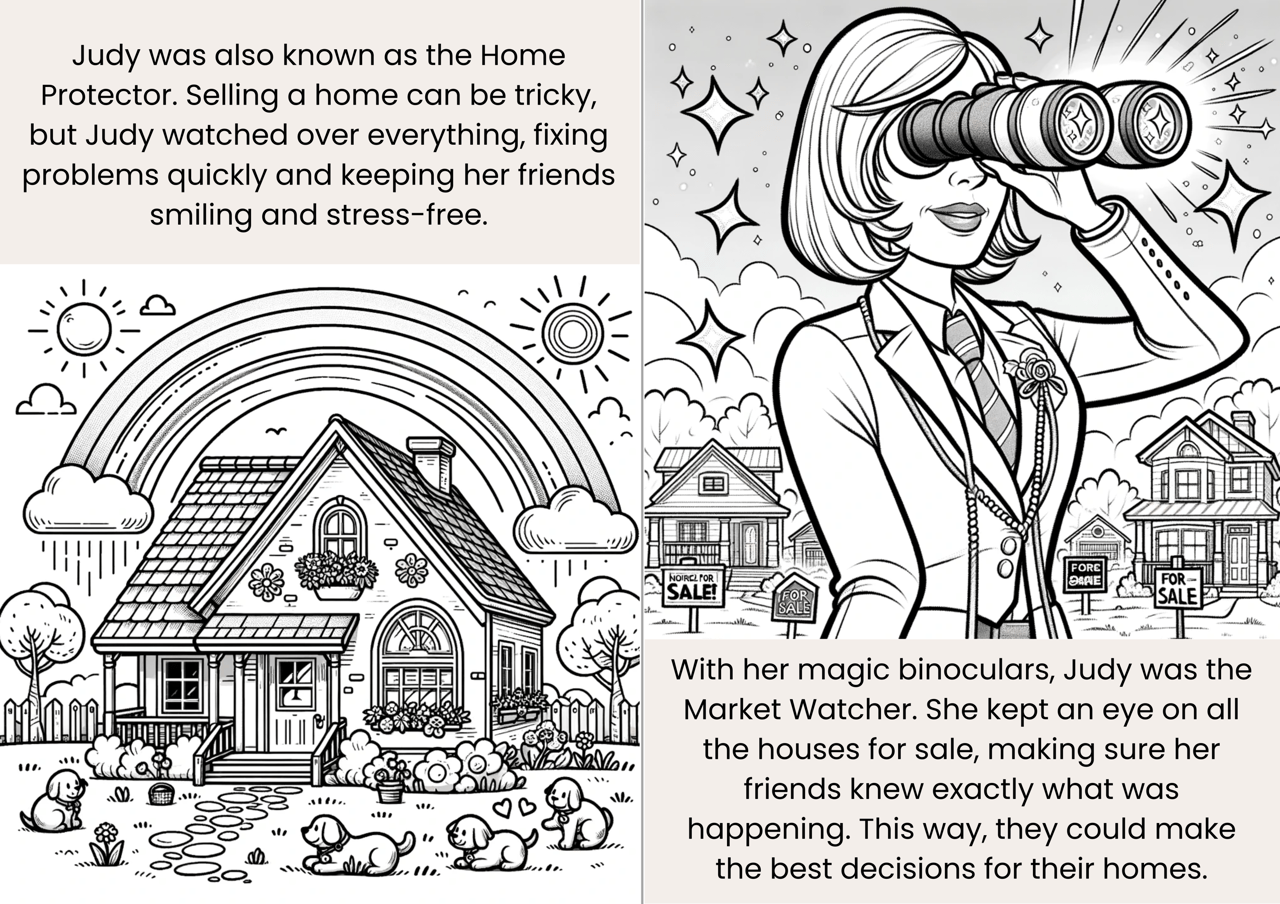 Exploring Homes through Colors: A Realtor’s Coloring Book for Kids