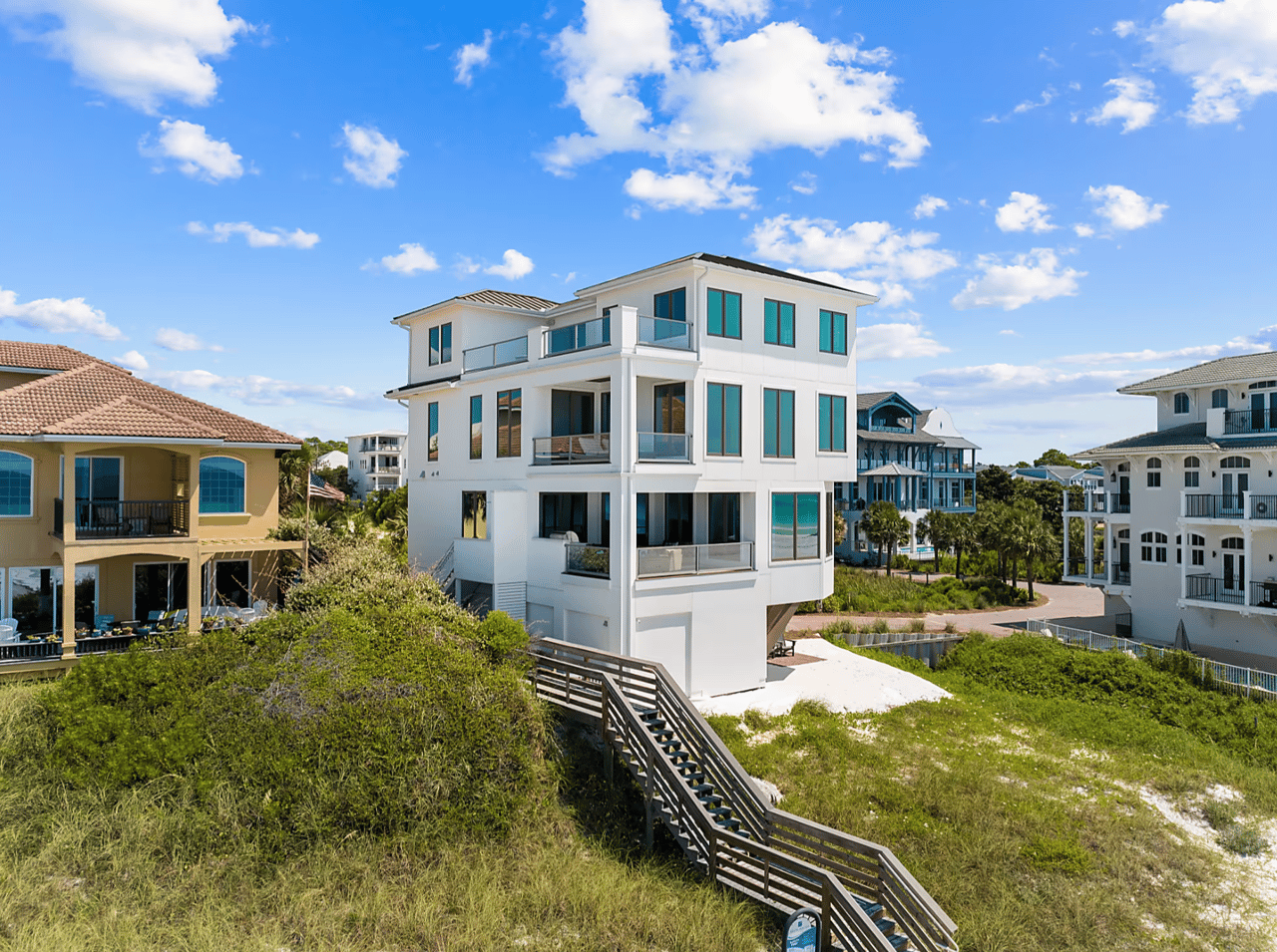 Former Dave & Buster’s CEO Lists Beachfront Home Off Florida’s Scenic Highway 30A