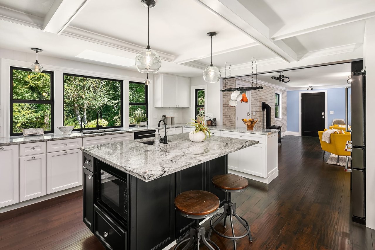 left side view kitchen remodel in normandy park