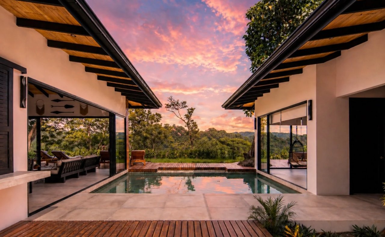 Balinese Tropical Ocean Villa, Santa Teresa, Puntarenas