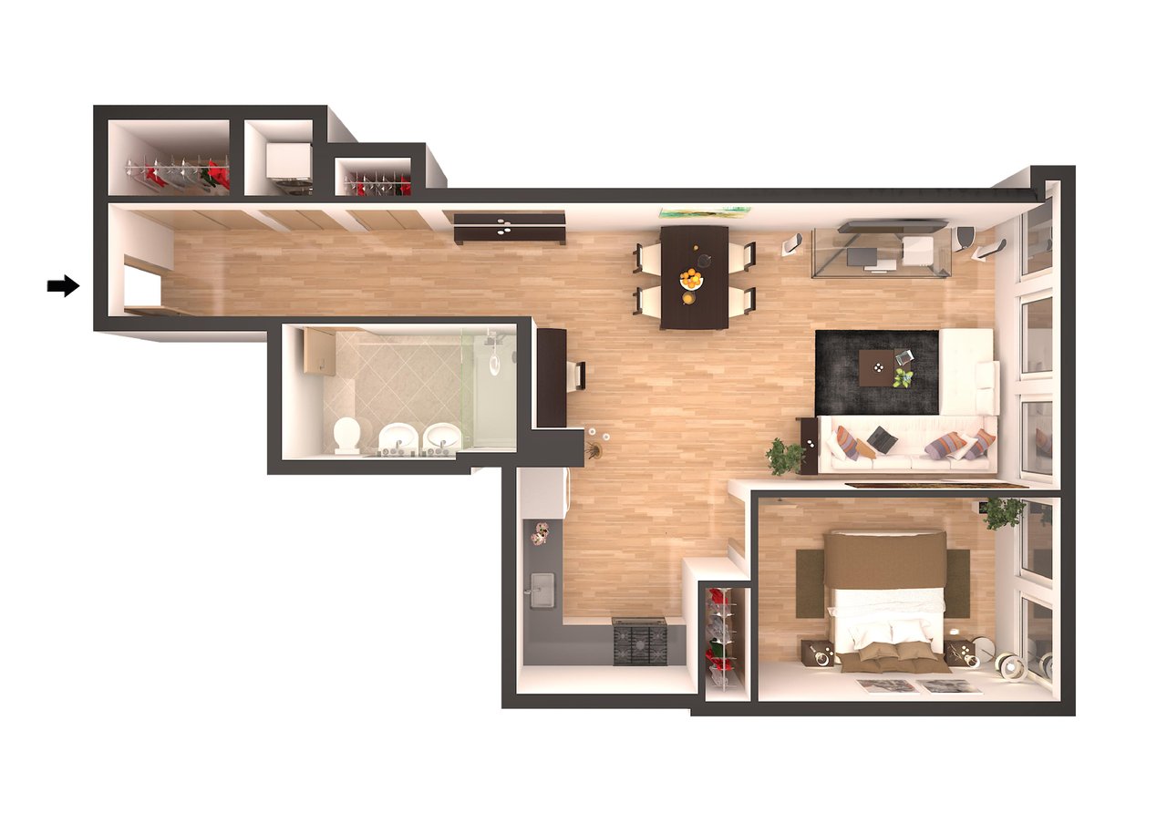 180 Water Street, Apt 1016