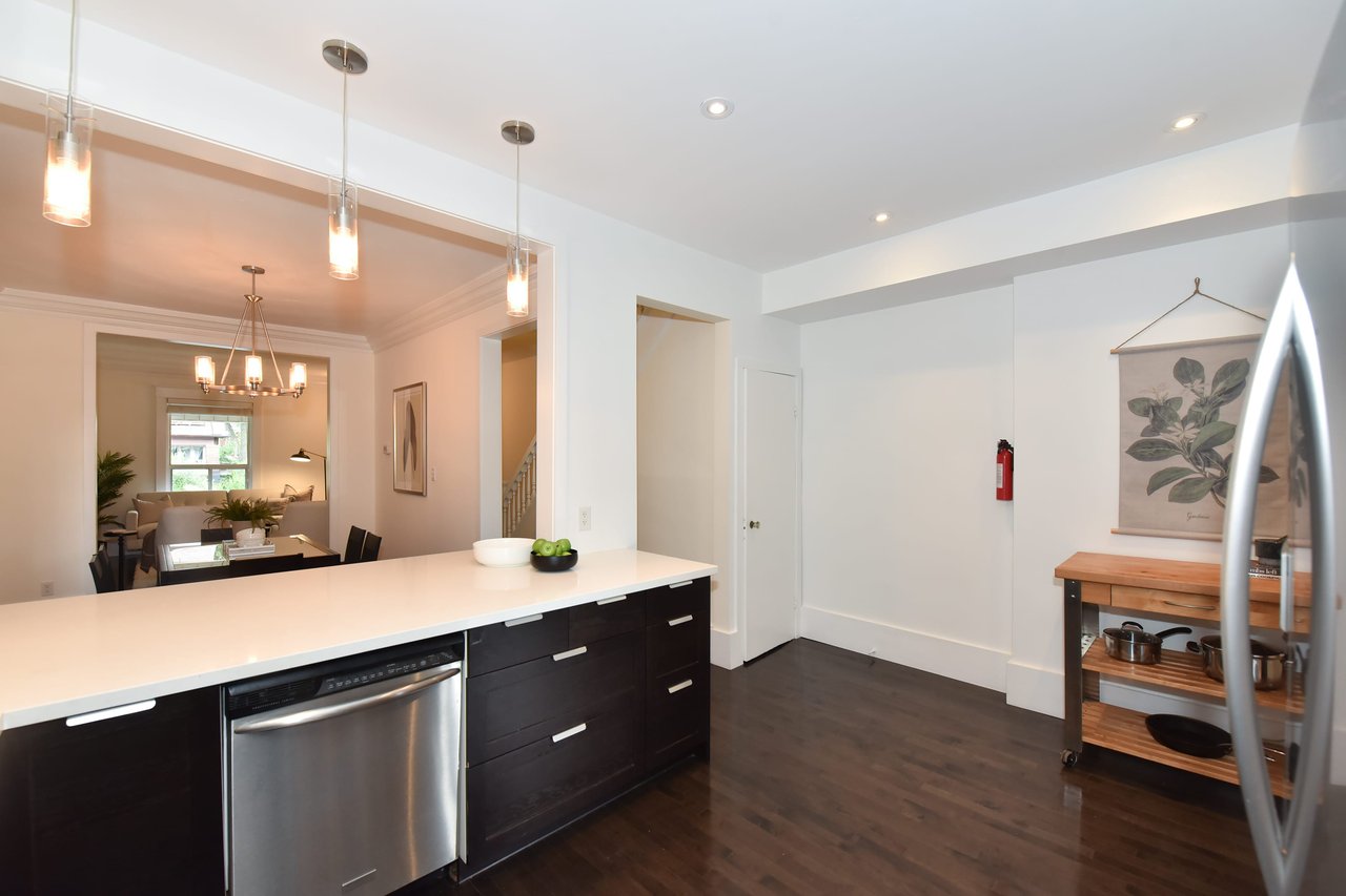 Semi-detached home in Bloor West Village