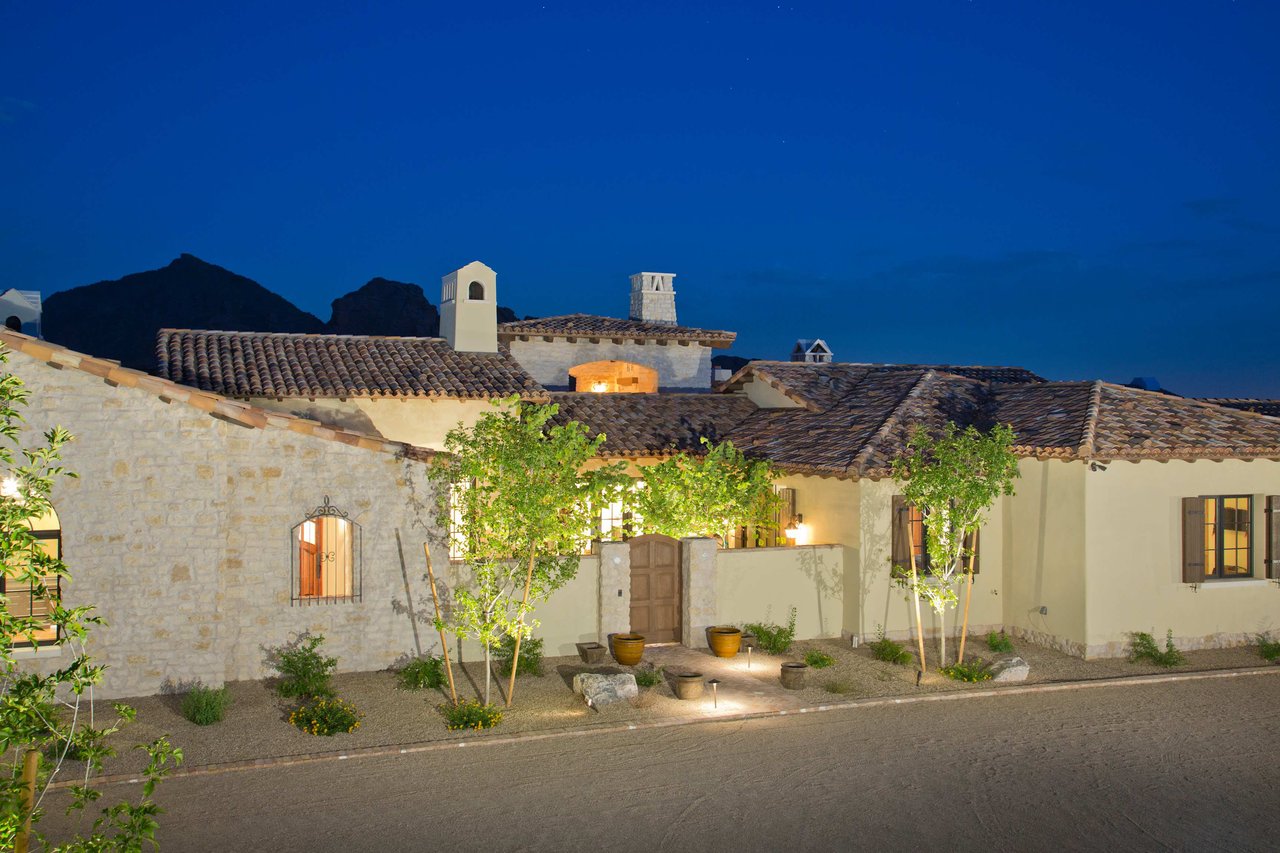 Mediterranean retreat nestled in the heart of Paradise Valley, AZ