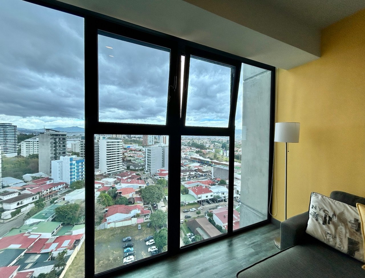Skyline View Furnished Condo, Sabana and Rohrmoser, San Jose
