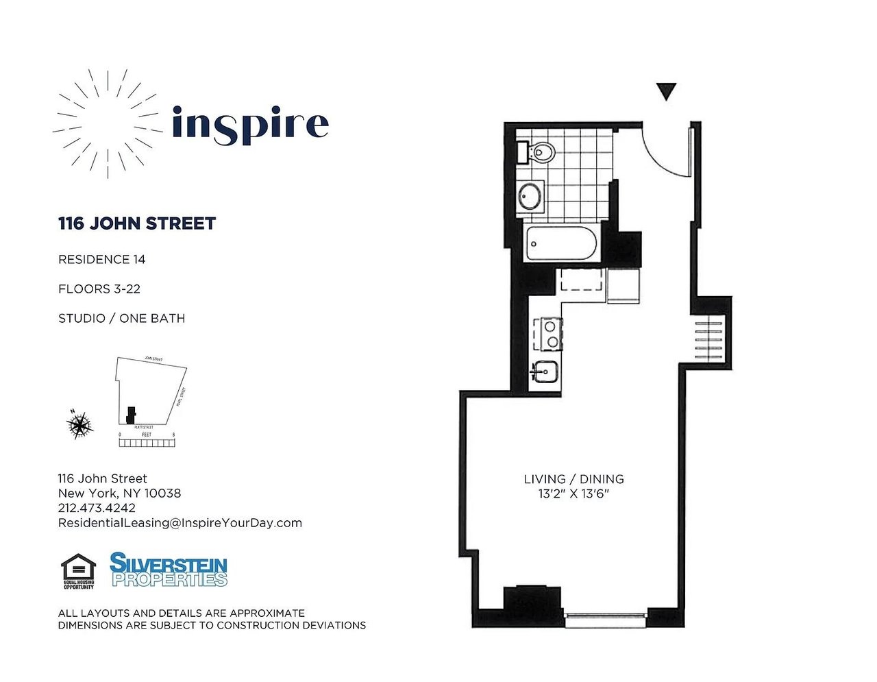 116 John Street, Apt 2214