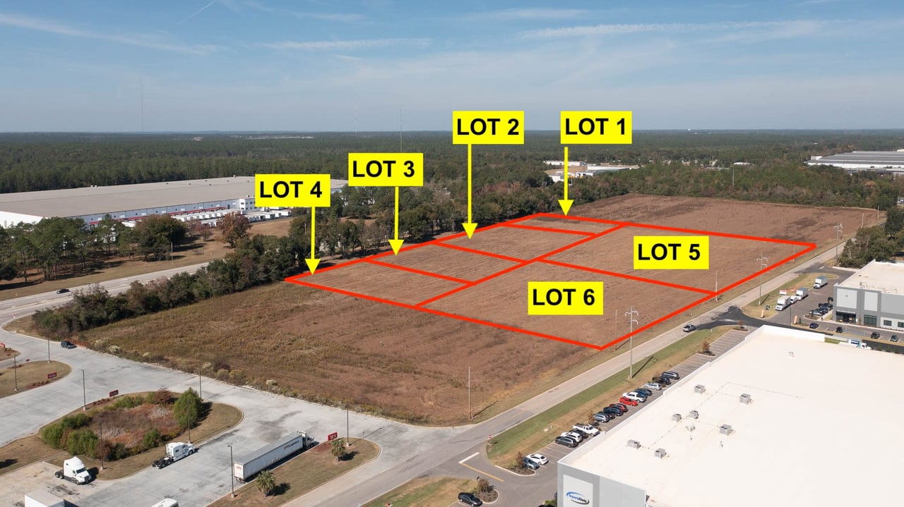 6 Commercial Lots on Hwy 59 near I-10, Loxley, Alabama