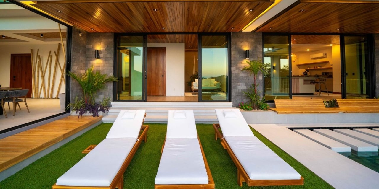 Modern Ocean View Masterpiece, Flamingo, Guanacaste