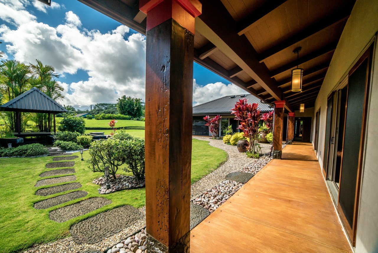 Impeccably Crafted Stunner With Mountain Views and Japanese Gardens