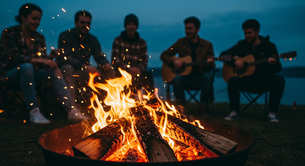 Finding Zen in a Catskills Bonfire