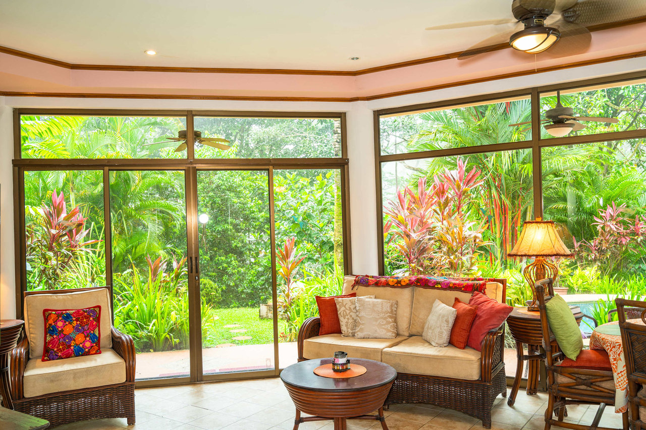 Stunning Tropical Home in Gated community with Hundreds of fruit trees  