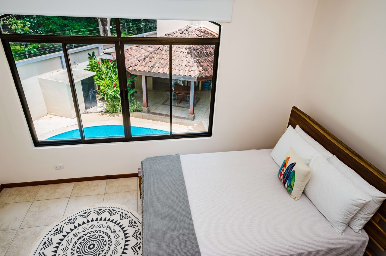 Pacific Garden 5 | Charming Walk to beach 3 bed condo in Playa Potrero