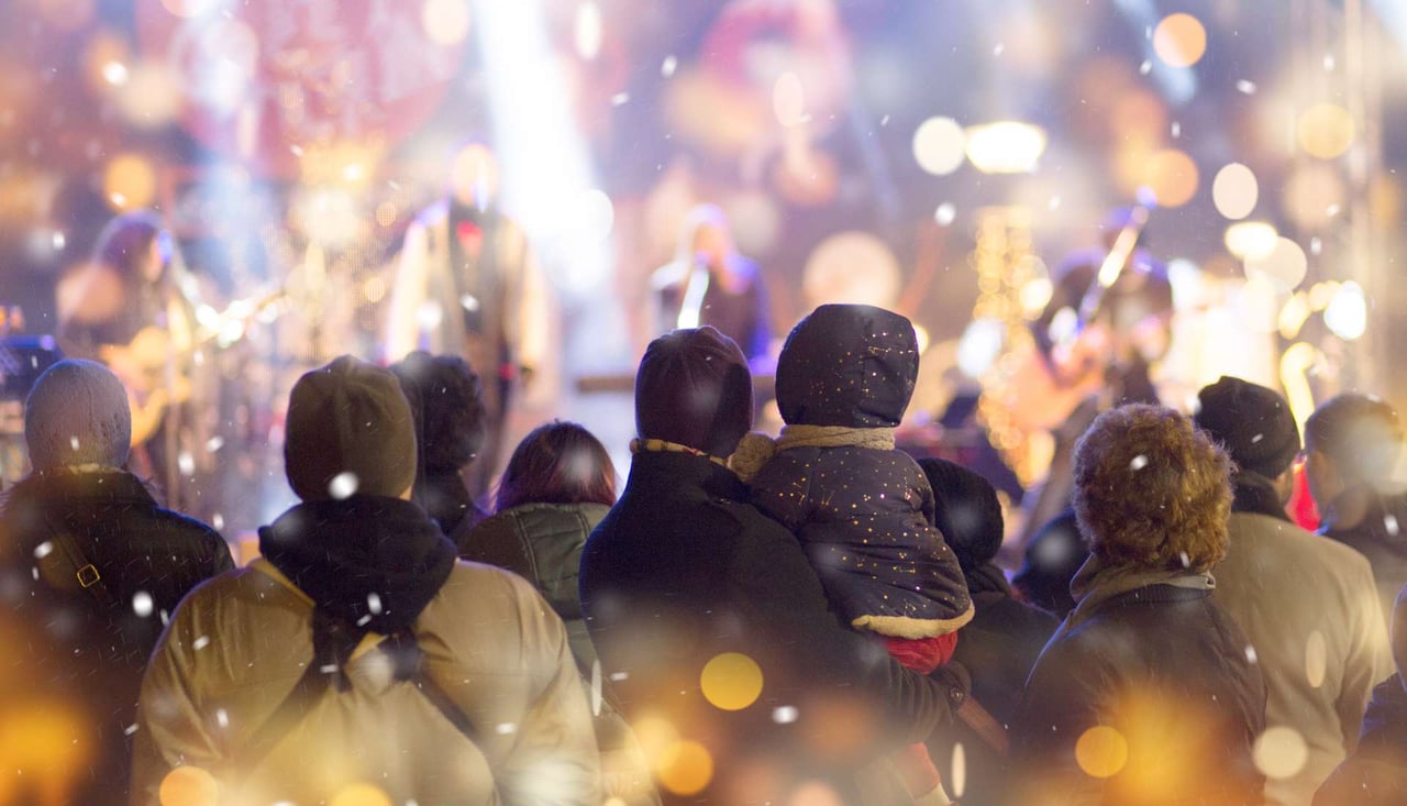 Night Concert Series – Holiday Edition + Visits With Santa