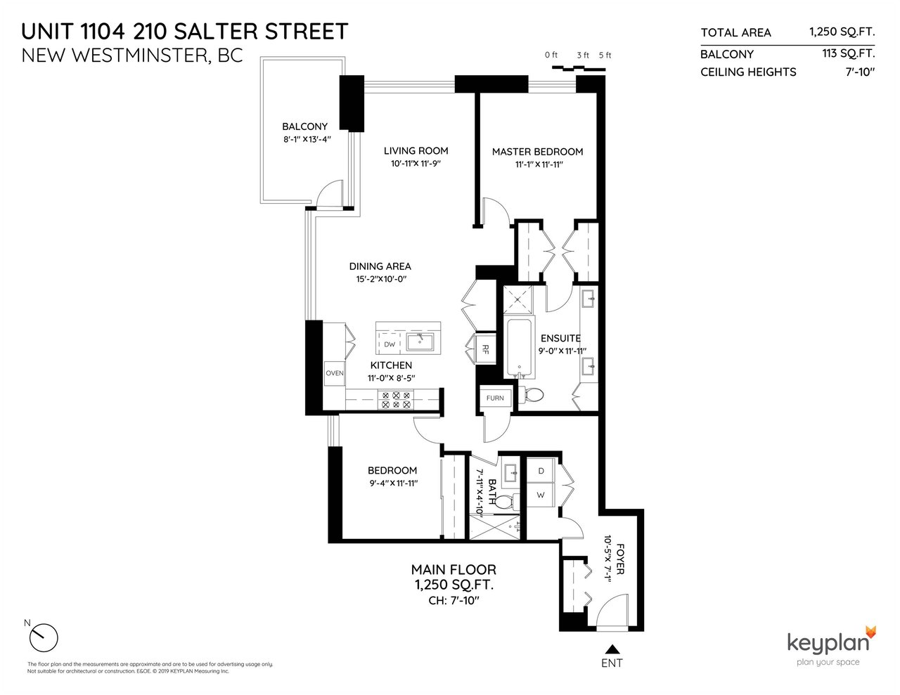 1104-210 Salter Street, New Westminster