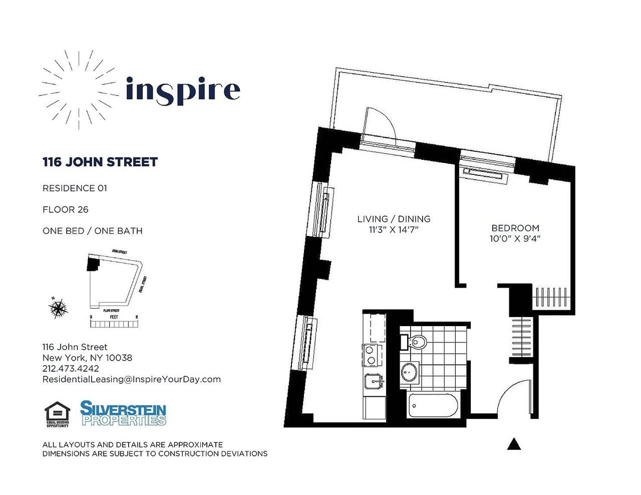 116 John Street, Apt 2601