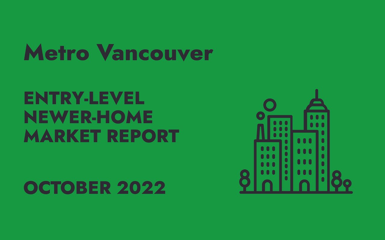 Metro Vancouver Entry-Level, Newer-Home Resale Market Insider October 2022