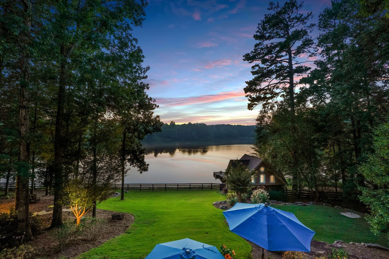 Quiet Listing: Elegant Lakefront Estate on 3 Acres in Alpharetta Georgia - Serene Views & Modern Luxuries Await