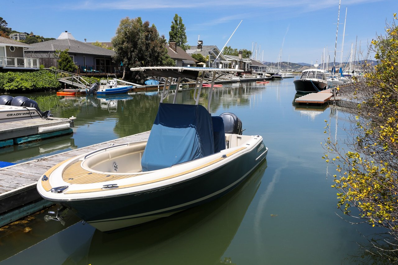 Waterfront Home with Sunny Deck, Yard and Boat Slip- Represented Buyer
