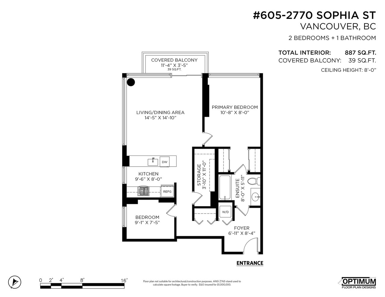 605-2770 Sophia Street, Vancouver