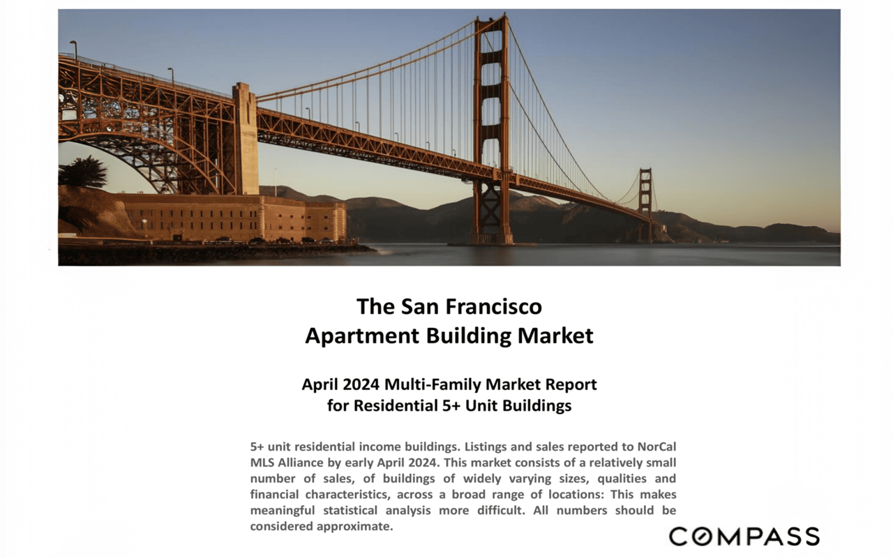 San Francisco 5+ Unit Building Q1 Market Report