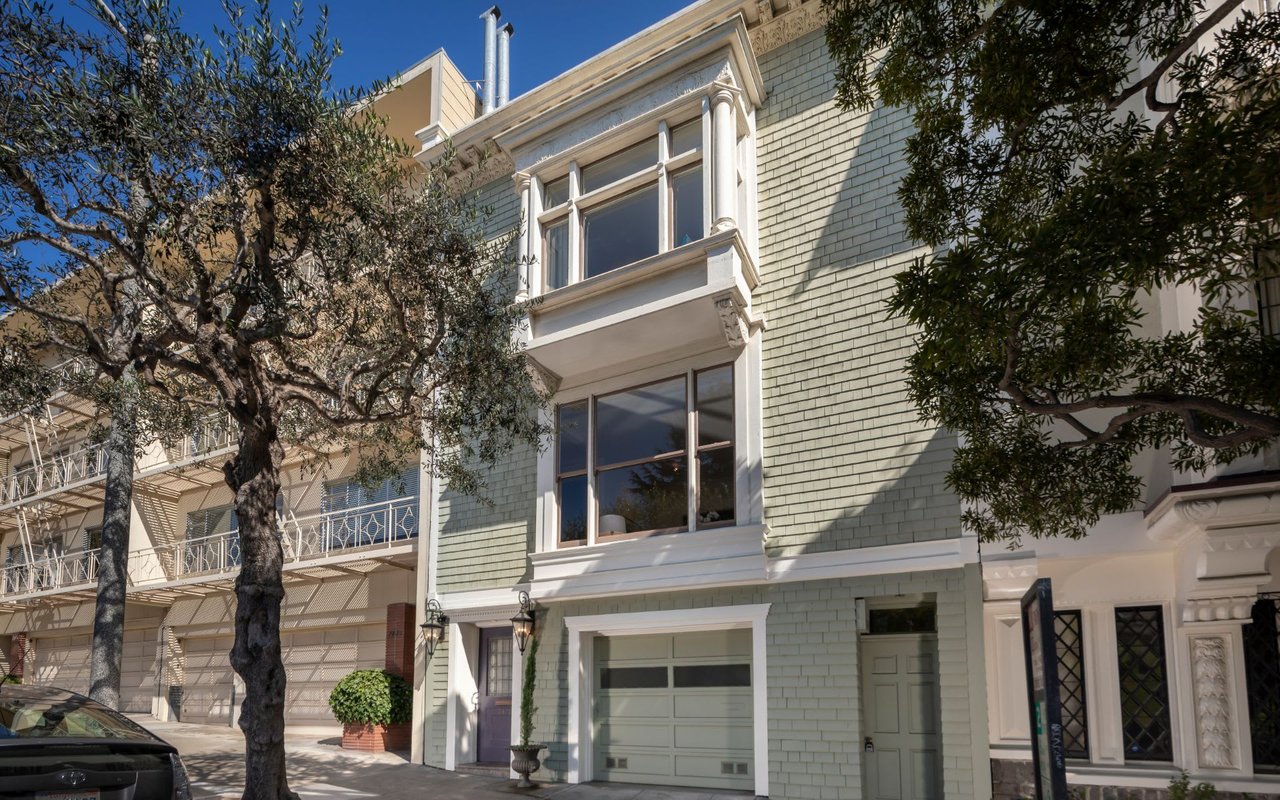 Elegant Home Fronting Alta Plaza Park