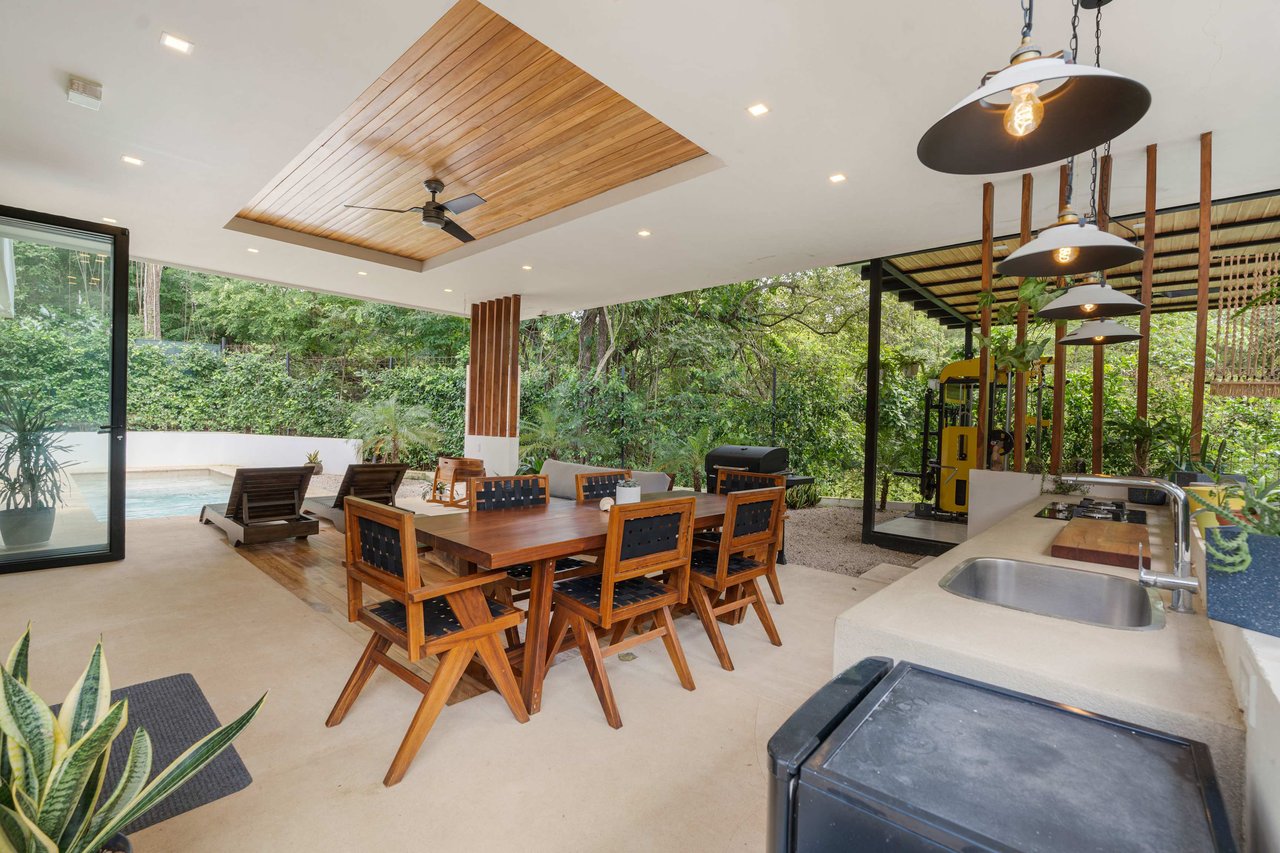 Welcome to Casa Kalyla | This well-designed home is just a 2-minute drive from the surf break at Playa Grande and is the house you have been looking for!