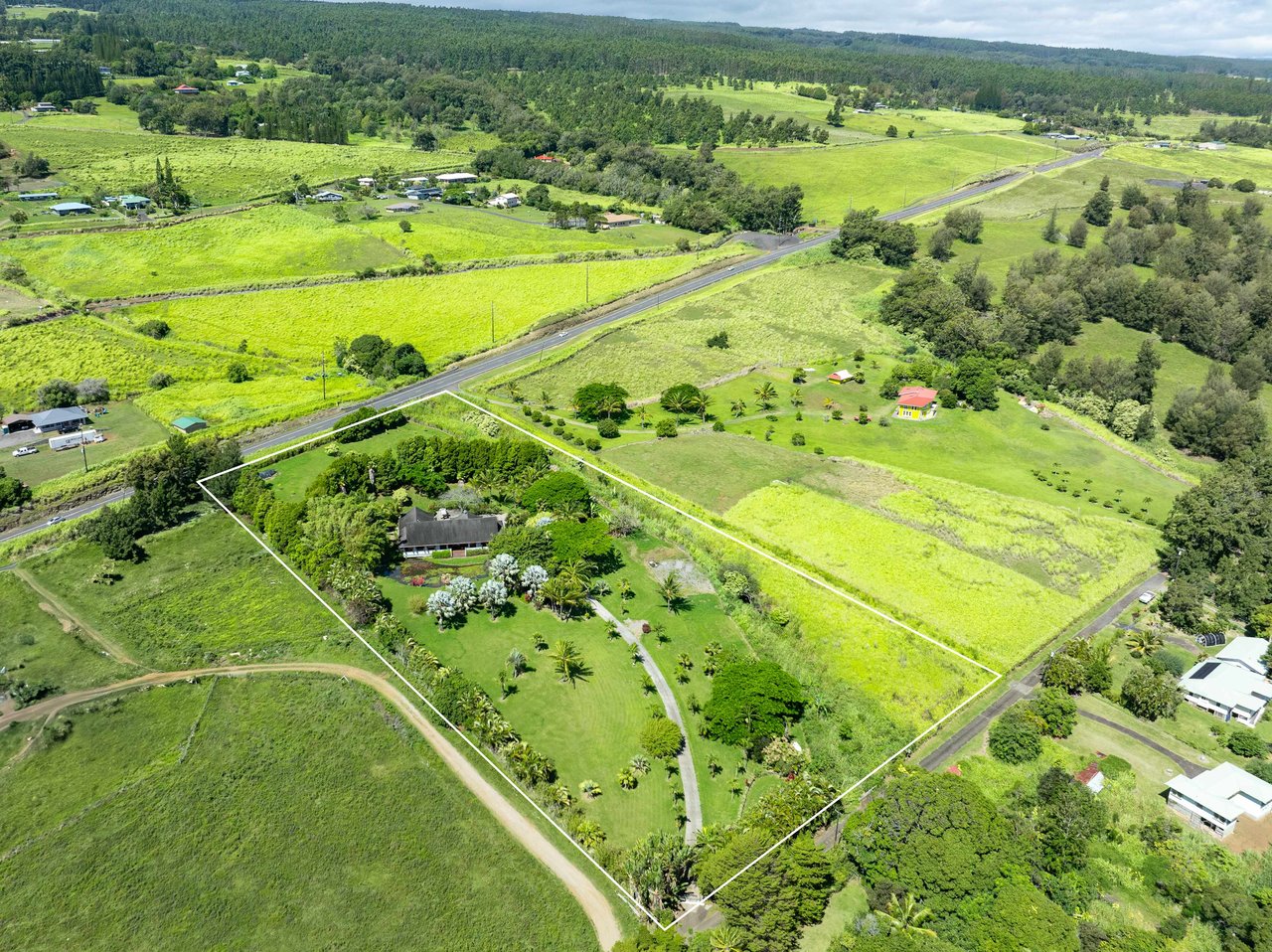 Balinese-Inspired Retreat on 5 Acres in Honokaa