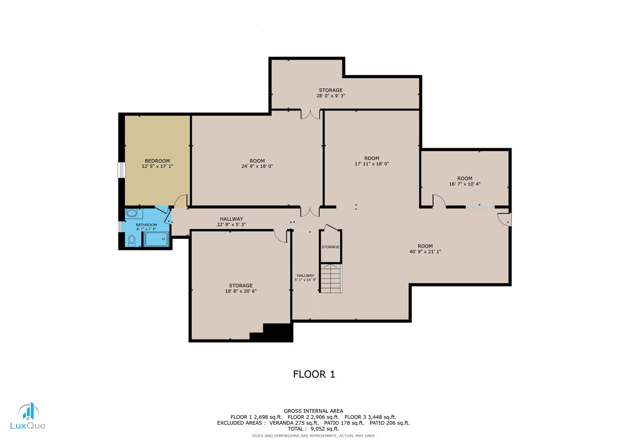 Ground Level Floorplan