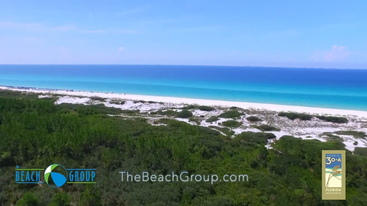 Explore WaterColor, FL from the Air | Scenic Highway 30A