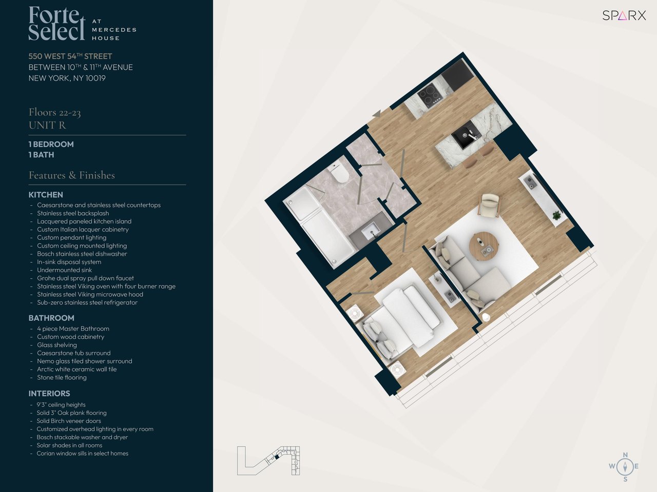 554 West 54th Street, Apt 23-R