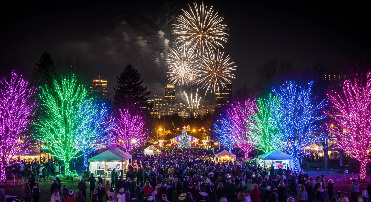 2019 Holidazzle in Minneapolis!