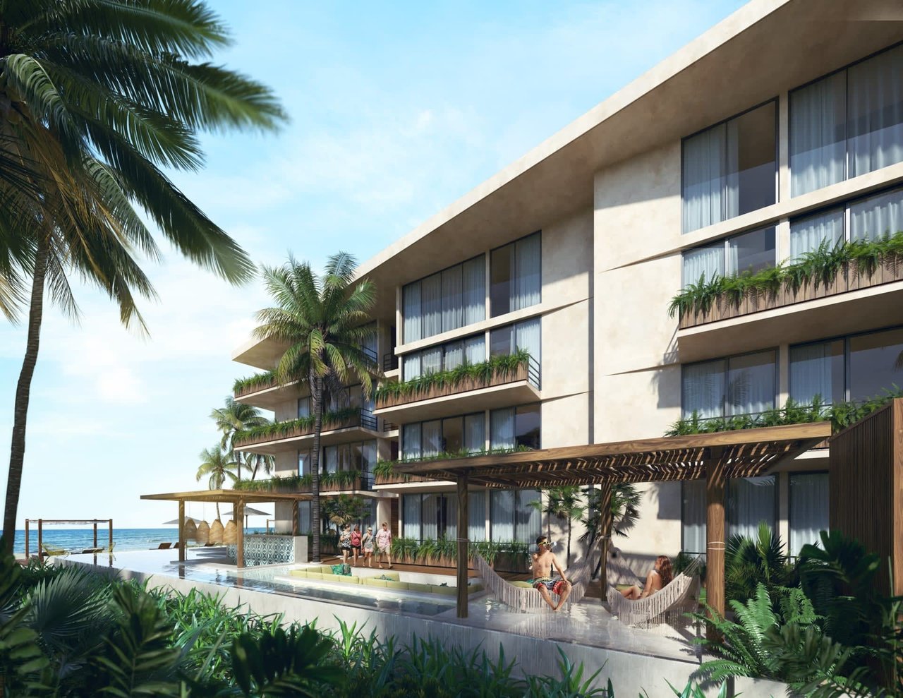 BRAND NEW STRIKING OCEANFRONT PENTHOUSE