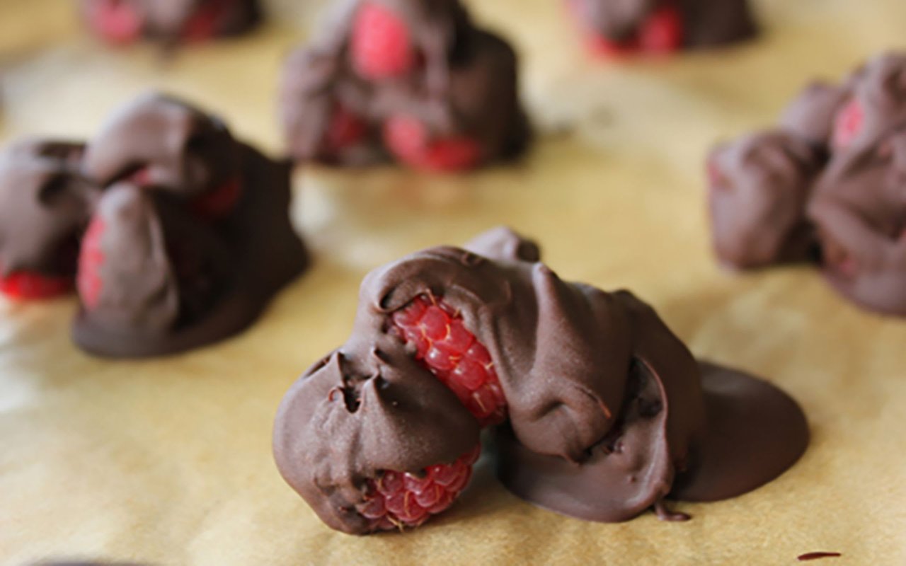 Chocolate Covered Raspberries