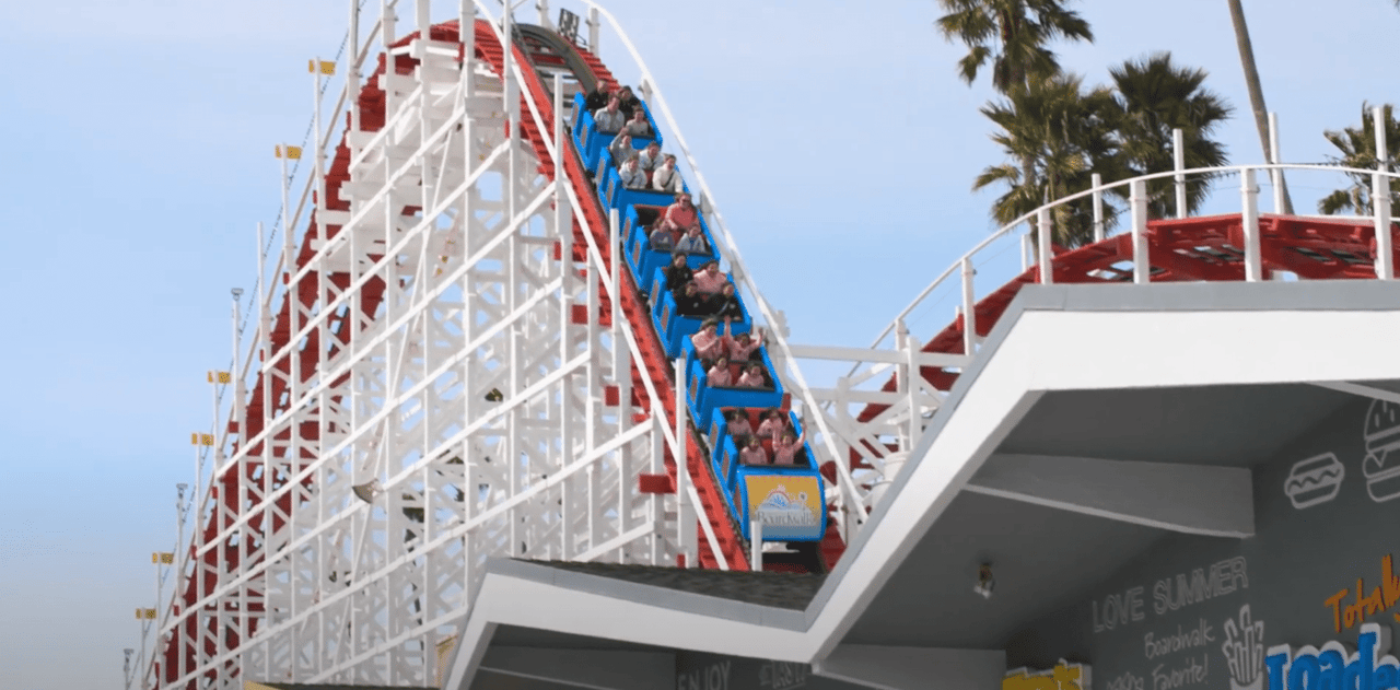 Santa Cruz Beach Boardwalk | Giant Dipper 100 Year Anniversary Celebration