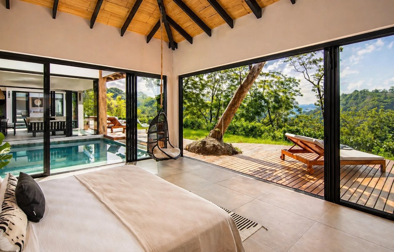 Balinese Tropical Ocean Villa, Santa Teresa, Puntarenas
