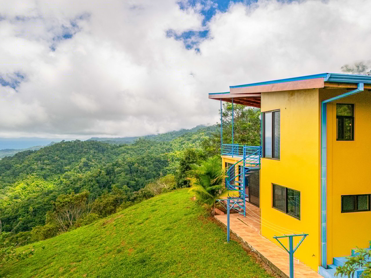 Luxury Ocean View 4-Bedroom Villa For Sale Overlooking the Village of Ojochal