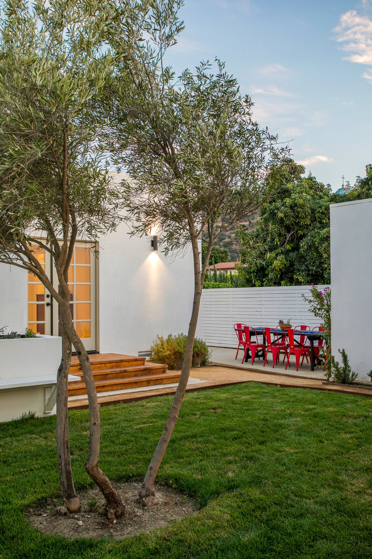 A modern gated compound with guest house in Frogtown. 