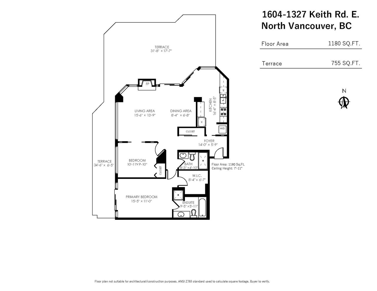 1604-1327 E Keith Rd