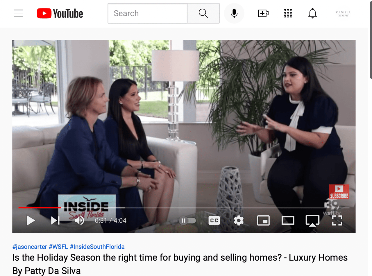 WSFLTV- INSIDE SOUTH FLORIDA and Luxury Homes By Patty Da Silva